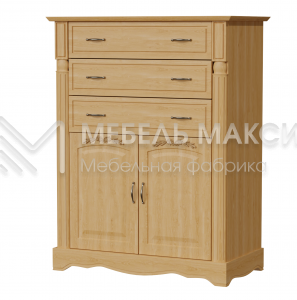 Комод Паола - 123 из массива Ш-90см,В-120см,Г-45см