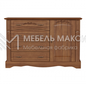 Комод Паола - 411 из массива Ш-120см,В-80см,Г-45см