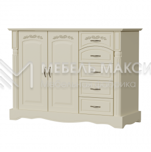 Комод Паола - 421 из массива Ш-120см,В-90см,Г-45см