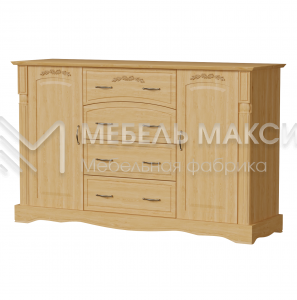 Комод Паола - 432 из массива Ш-160см,В-100см,Г-45см