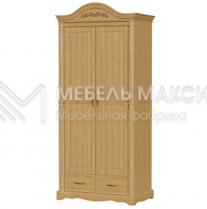 Шкаф Паола - 122-1 из массива Ш-100см,В-220см,Г-60см