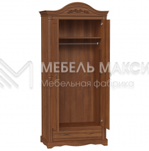 Шкаф Паола - 102-1 из массива Ш-100см,В-220см,Г-60см