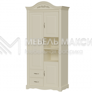 Шкаф Паола - 246-1 из массива Ш-100см,В-220см,Г-60см
