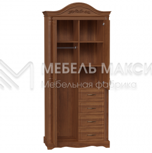Шкаф Паола - 109-1 из массива Ш-100см,В-220см,Г-60см