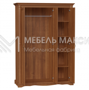 Шкаф Паола - 105-1 из массива Ш-150см,В-220см,Г-60см