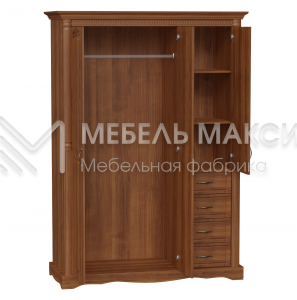 Шкаф Паола - 108-1 из массива Ш-150см,В-220см,Г-60см