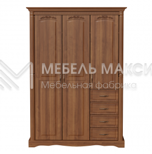 Шкаф Паола - 108-1 из массива Ш-150см,В-220см,Г-60см