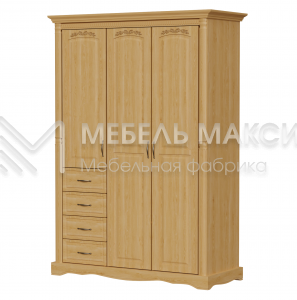 Шкаф Паола - 108-1 из массива Ш-150см,В-220см,Г-60см