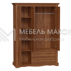 Шкаф Паола - 258-1 из массива Ш-150см,В-220см,Г-60см
