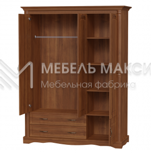 Шкаф Паола - 270-1 из массива Ш-160!!!см,В-220см,Г-60см
