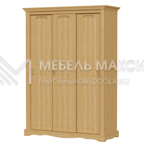 Шкаф Паола - 291-1 из массива Ш-150см,В-220см,Г-60см