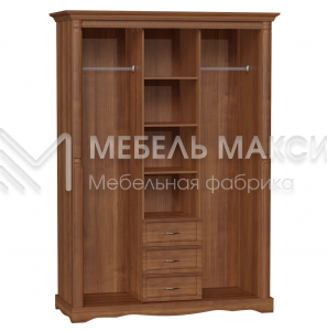 Шкаф Паола - 253-1 из массива Ш-150см,В-220см,Г-60см