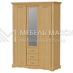 Шкаф Паола - 253-1 из массива Ш-150см,В-220см,Г-60см
