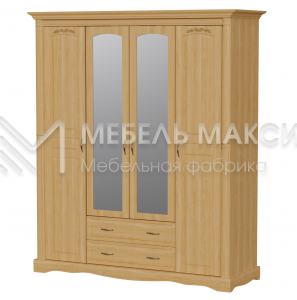 Шкаф Паола - 240-1 из массива Ш-180см,В-220см,Г-60см