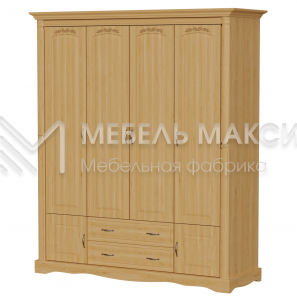 Шкаф Паола - 256-1 из массива Ш-180см,В-220см,Г-60см