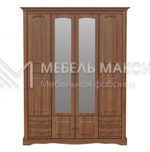 Шкаф Паола - 244-1 из массива Ш-180см,В-240см,Г-60см