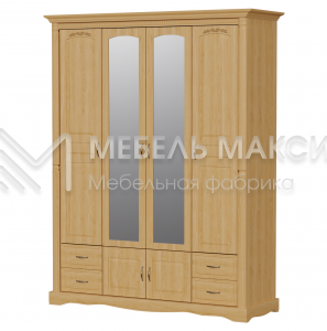 Шкаф Паола - 244-1 из массива Ш-180см,В-240см,Г-60см