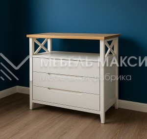 Комод Леруа модель №2 из массива Ш-100см,В-100см,Г-45см