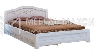 Кровать Таката-2 из массива дерева