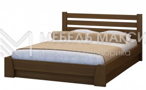Кровать Веста из массива дерева