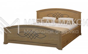 Кровать Гера из массива дерева