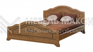 Кровать Сатори из массива дерева