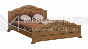 Кровать Сатори из массива дерева