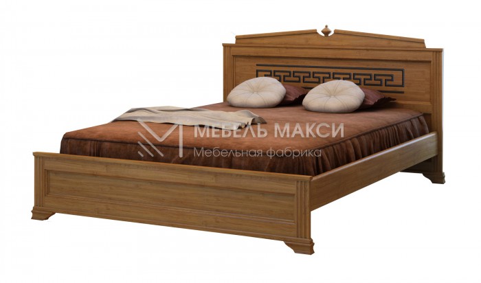 Кровать Афина-2 из массива дерева