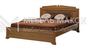 Кровать Афина-2 из массива дерева