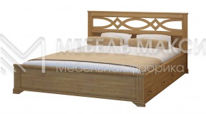 Кровать Лира-2 из массива дерева