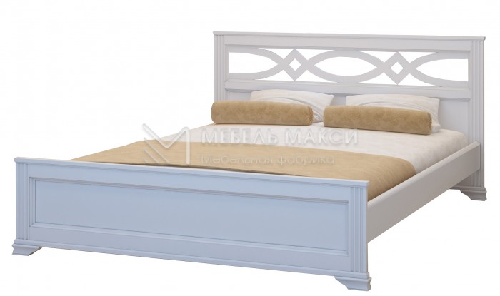 Кровать Лира из массива дерева