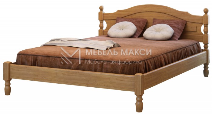 Кровать Жанна-2 из массива дерева