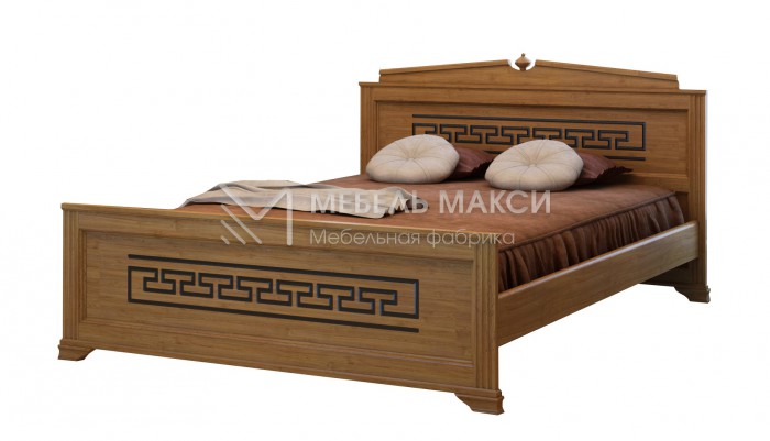Кровать Афина из массива дерева