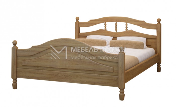 Кровать Ида из массива дерева