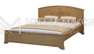Кровать Нова-2 из массива дерева