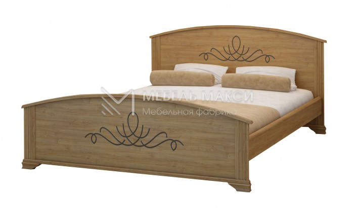 Кровать Нова из массива дерева