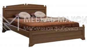 Кровать Нефертити-2 из массива дерева