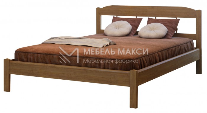 Кровать Дачная-2 из массива дерева