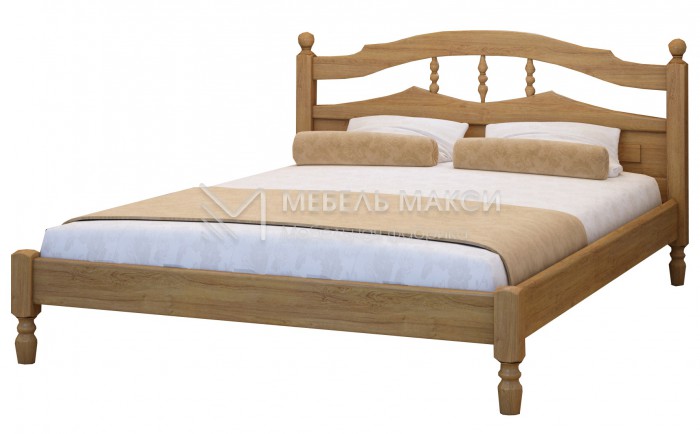 Кровать Ида-2 из массива дерева
