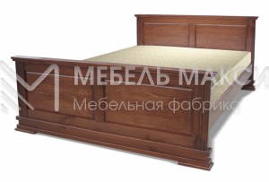 Кровать Лирон из массива дерева