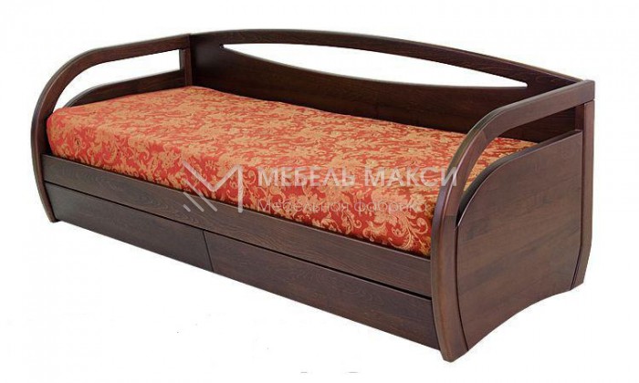 Кровать Виола из массива дерева