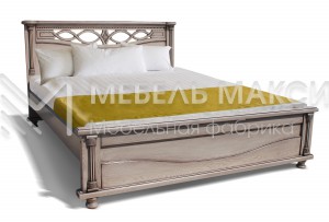 Кровать Мальта из массива дерева