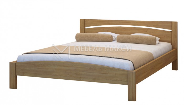 Кровать Селена из массива дерева
