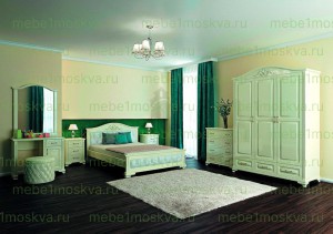 Спальный гарнитур Гармония (модель№2) из массива дерева
