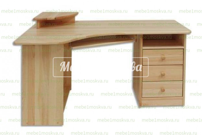 Письменный стол №104 из массива Ш-140см,В-75см,Г-80см