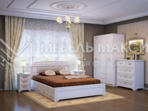 Спальный гарнитур Афина из массива дерева