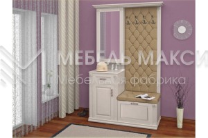 Прихожая из массива - ПР 003 модель№1 Ш-140см,В-240см,Г-60см