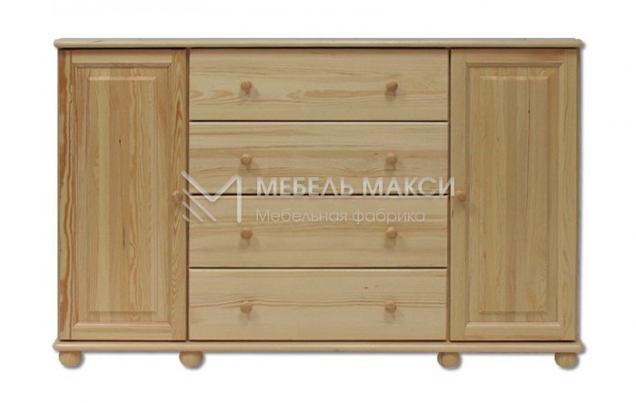 Комод КД123 из массива Ш-160см,В-100см,Г-45см