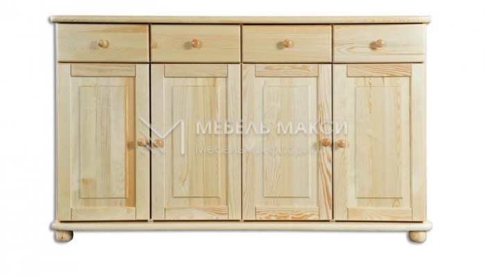 Комод КД165 из массива Ш-160см,В-90см,Г-45см