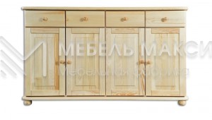 Комод КД165 из массива Ш-160см,В-90см,Г-45см